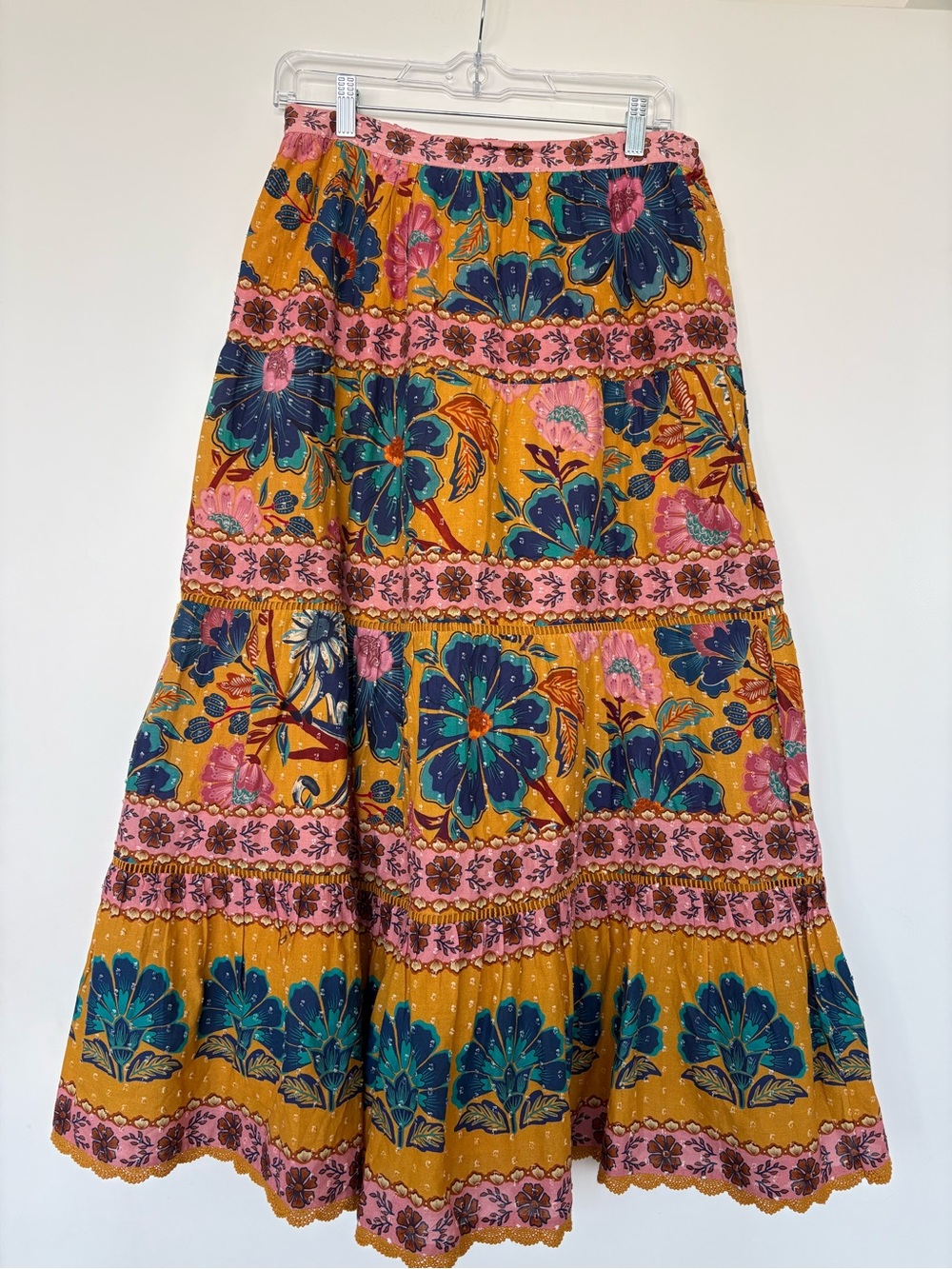 Farm Rio Sunshine Garden skirt sz S